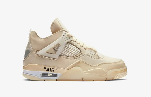 Air Jordan 4 Retro X Off-White "Sail"